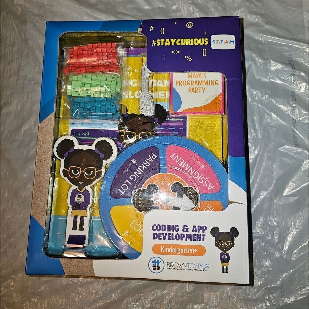 Brown Toy Box Maya Coding & App STEAM Kit‎